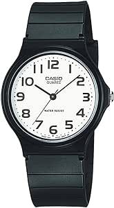 Casio Men's MQ24-7B2 Analog Watch with Black Resin Band
