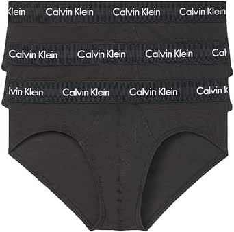 Calvin Klein Men's Cotton Stretch 3 Pack Hip Brief