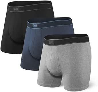 SAXX Men's Underwear - DAYTRIPPER Boxer Briefs with Built-In Pouch Support – Pack of 3, Underwear for Men