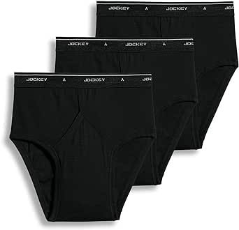 Jockey Men's Underwear Classic Low Rise Brief - 3 Pack