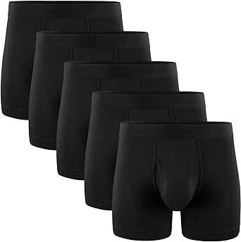 5Mayi Boxer Briefs Mens Underwear Cotton Mens Boxer Briefs Underwear for Men Pack S M L XL XXL…