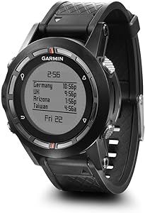 Garmin Fenix GPS Watch Fitness Tracker for Smartphone, Black (Certified Refurbished)