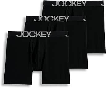 Jockey Men's Underwear ActiveStretch Midway Brief - 3 Pack