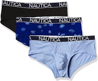 Nautica Men's 3 Pack Cotton Stretch Brief