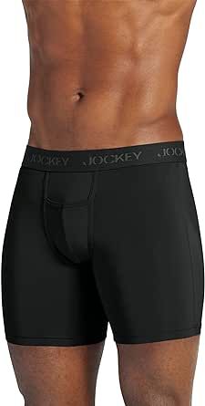 Jockey Men's Underwear Sport Microfiber 7" Boxer Brief
