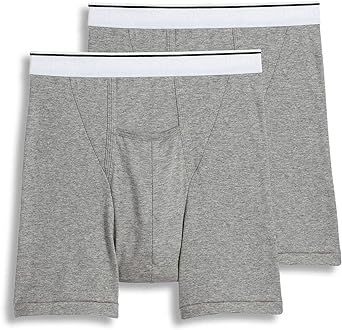 Jockey Men's Underwear Pouch 5" Boxer Brief - 2 Pack