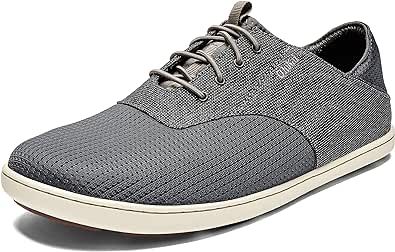 OLUKAI Nohea Moku Men's Shoes, All Day Sneakers, No Tie Laces & Stretch Construction, Breathable Mesh & All Weather Rubber Soles