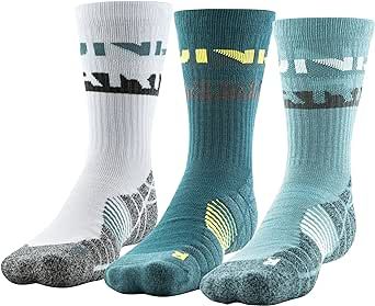 Under Armour Men's Elevated Novelty Crew Socks, 3-Pairs